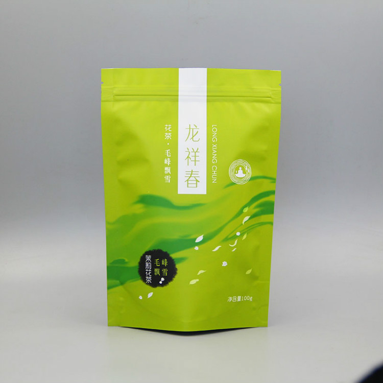 龙祥春茉莉花茶自立自封